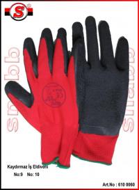 Art.No: 610 0060 Kaydırmaz kaplı iş eldiveni