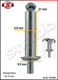 Art.No: 630 0001 Örümcek perçin 4.8*21 mm