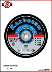 Art.No: 700 1147 Kesme taşı metal 115*2.5 mm