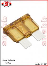 Art.No: 311 1007 Normal Fiş Sigorta 7.5 Amp