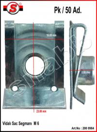 Art.No: 202 984 Vidalı sagman M 6